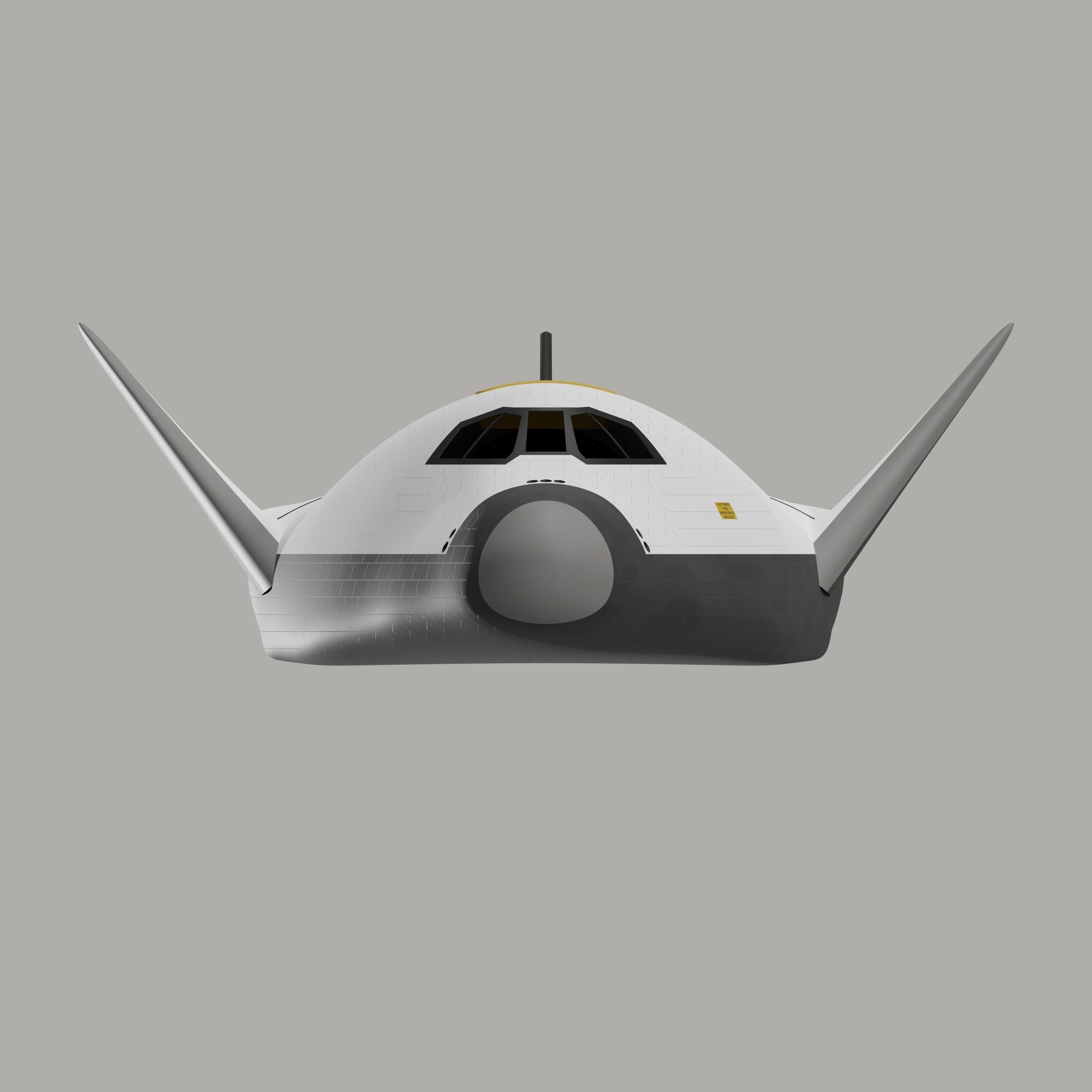 HL-20 Spaceplane 3D model_5