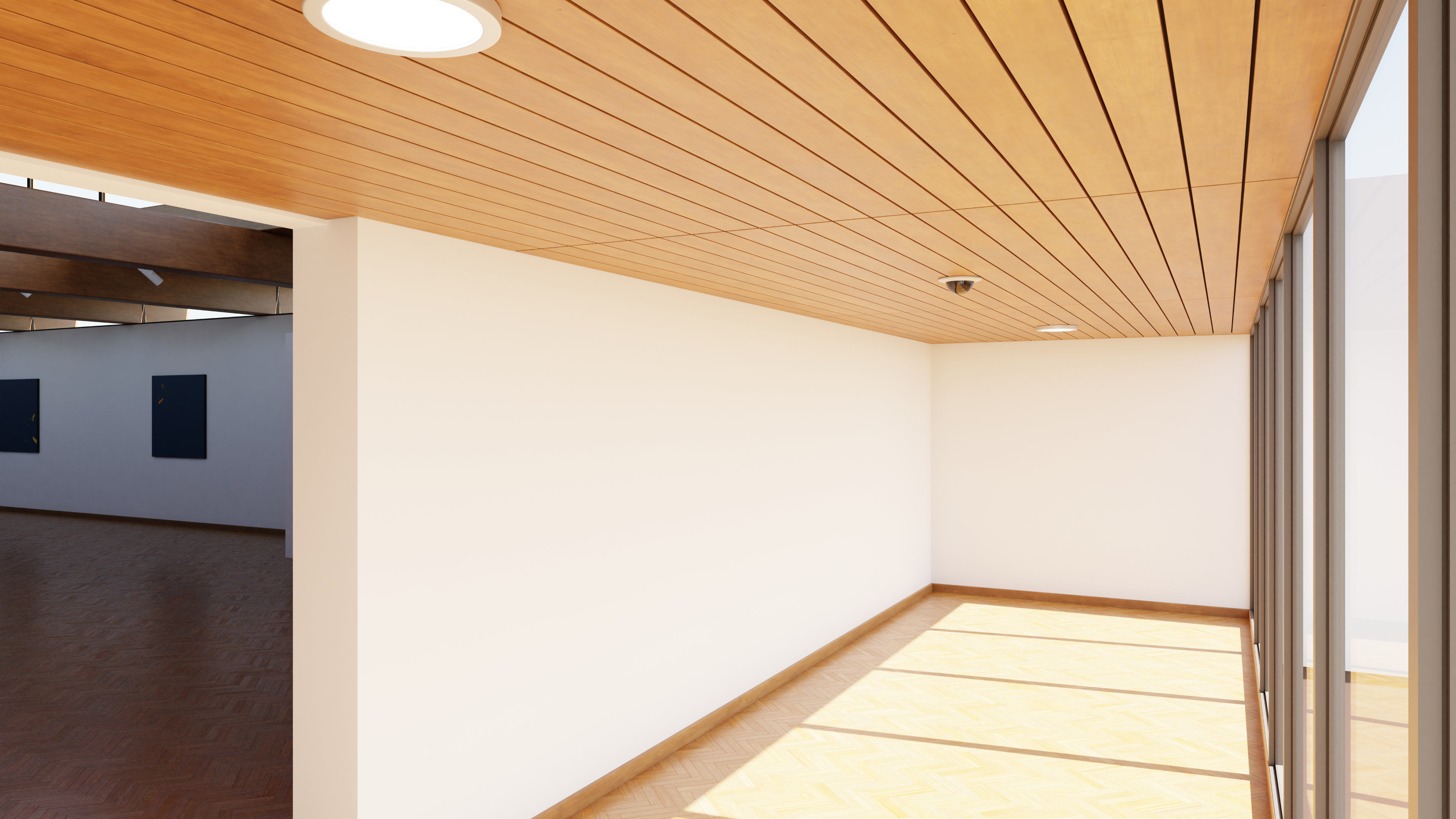 Art Museum Gallery Interior 21 Low-poly 3D model_4