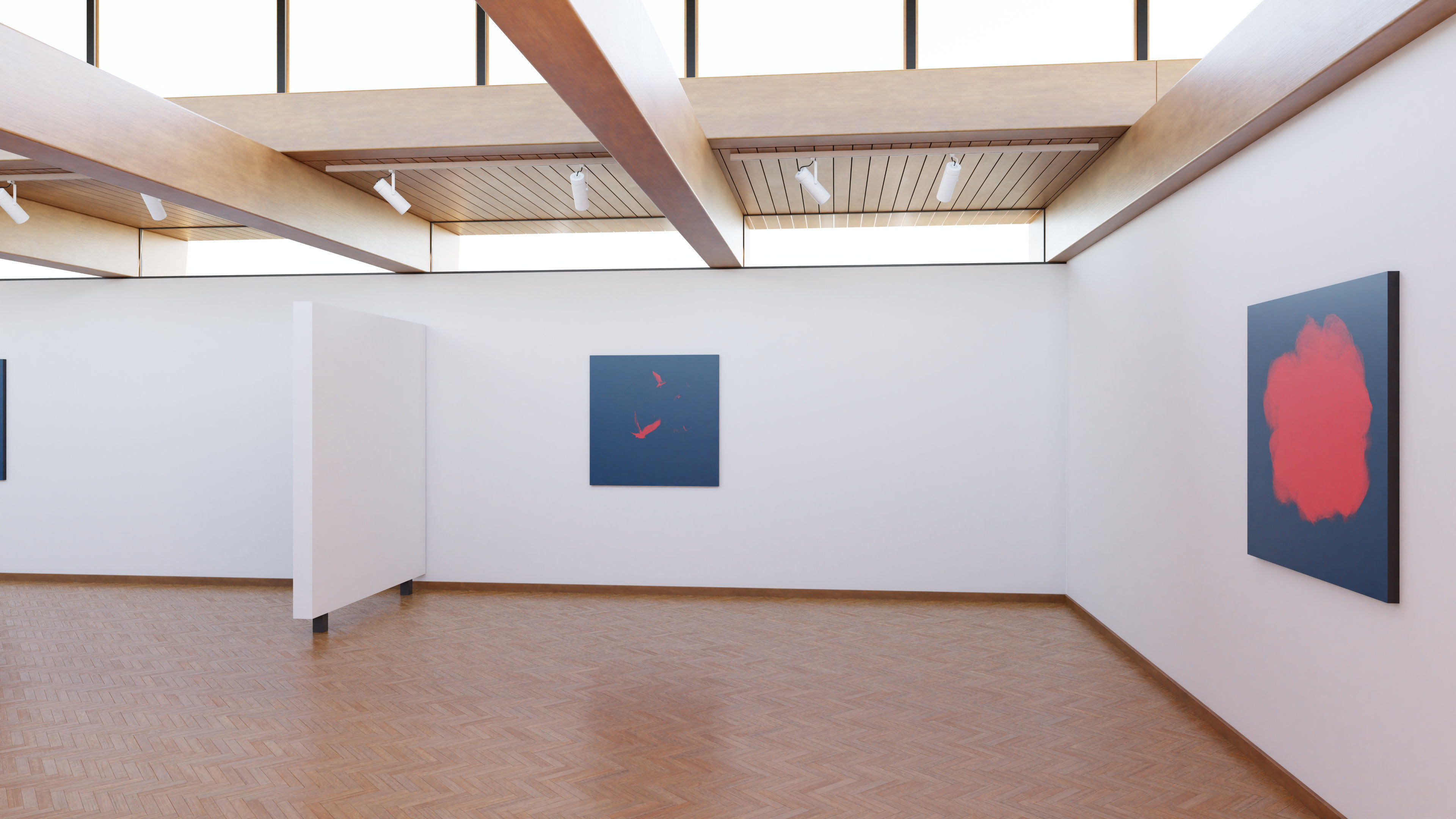 Art Museum Gallery Interior 21 Low-poly 3D model_6