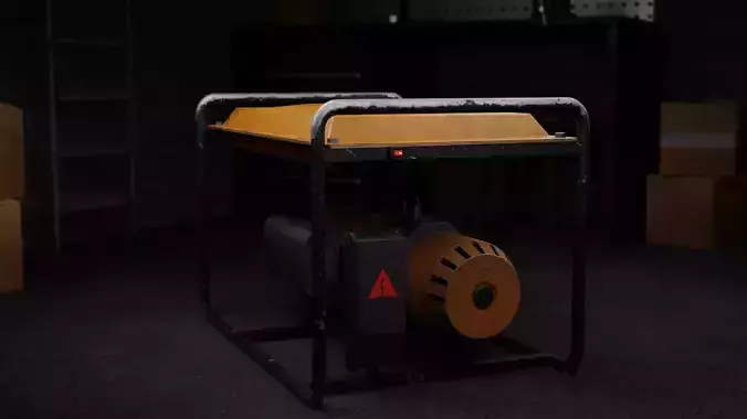 Diesel Generator - PBR Game Ready
