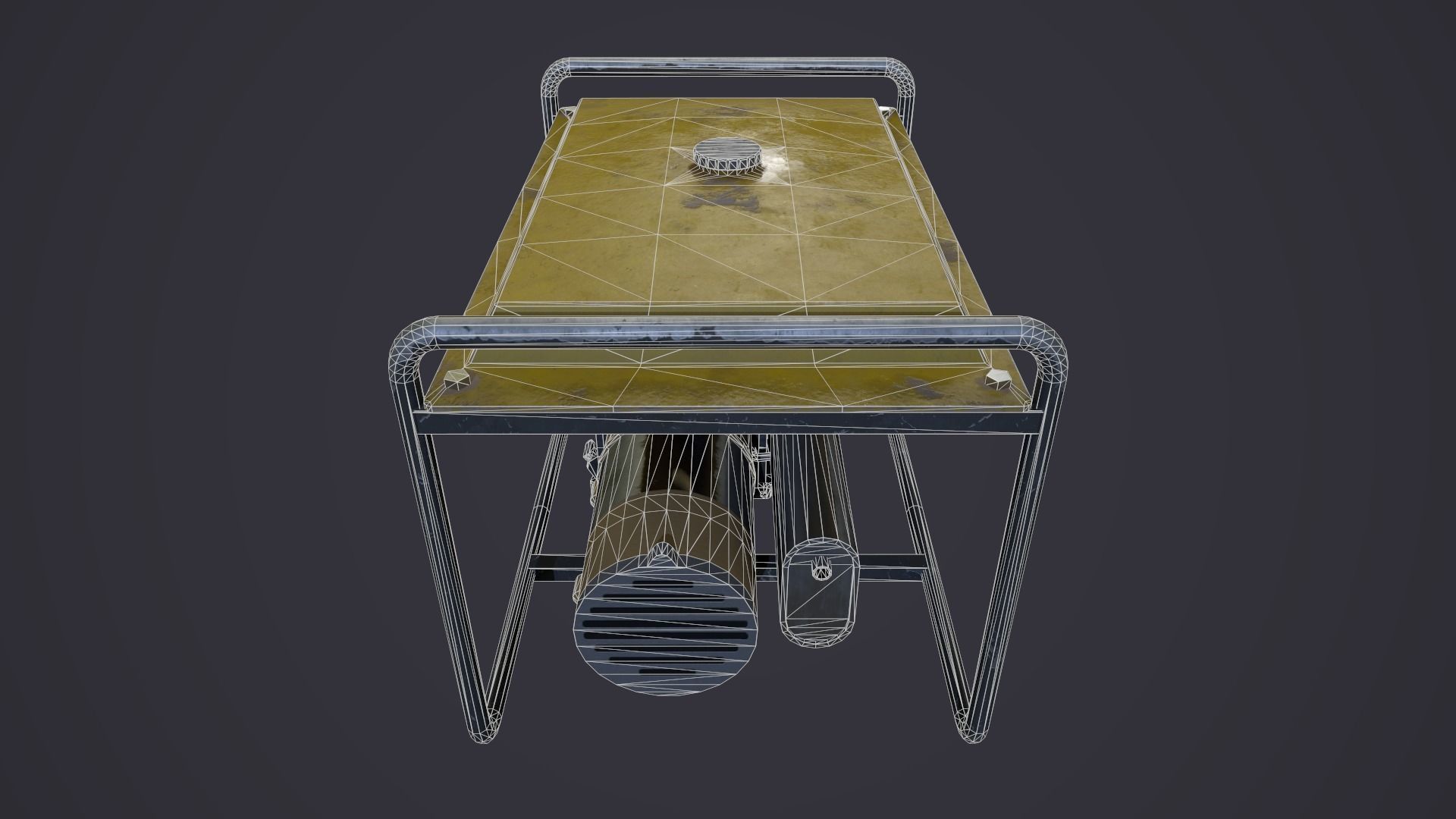 Diesel Generator - PBR Game Ready Low-poly 3D model_11