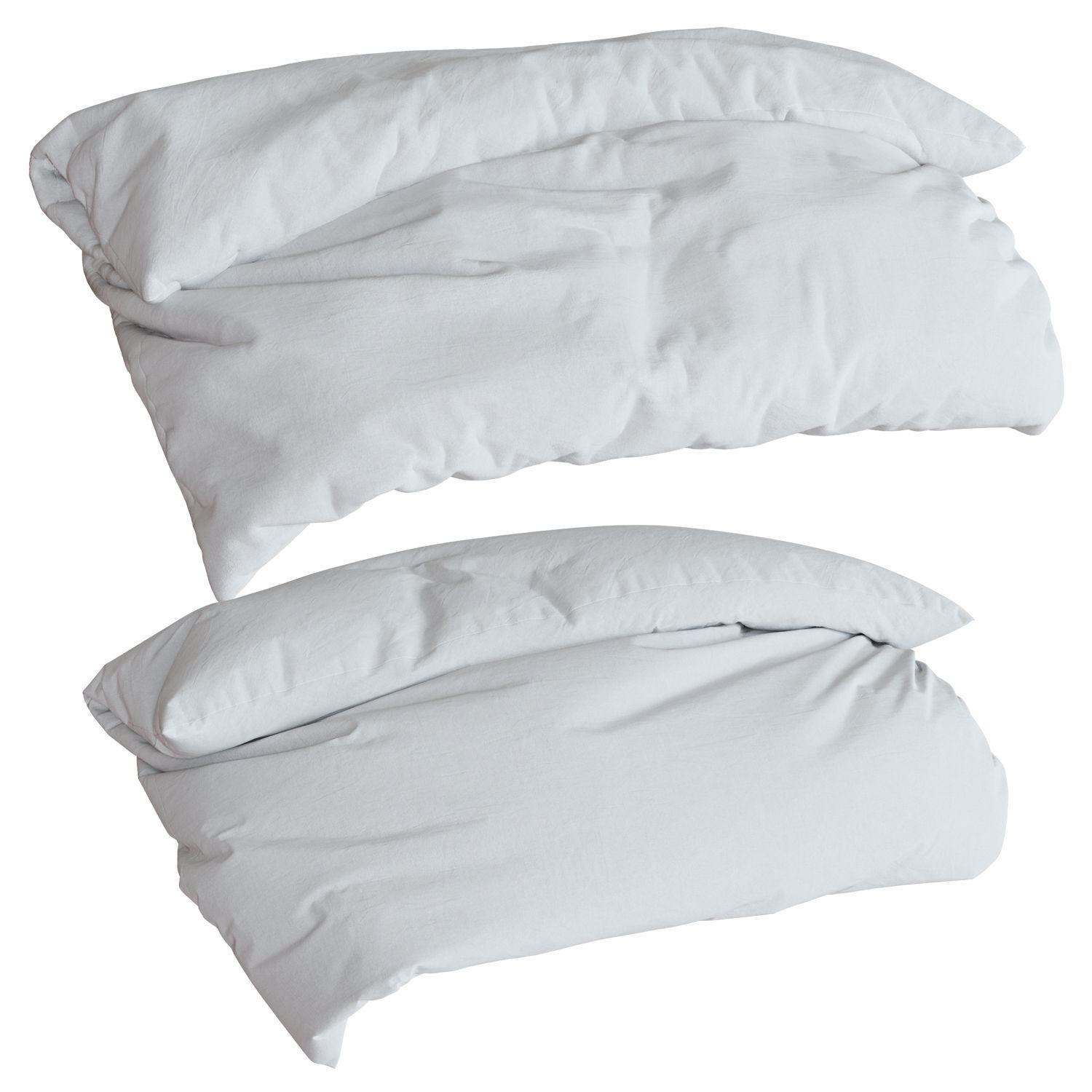 Blanket set duvet cover 3D model_3