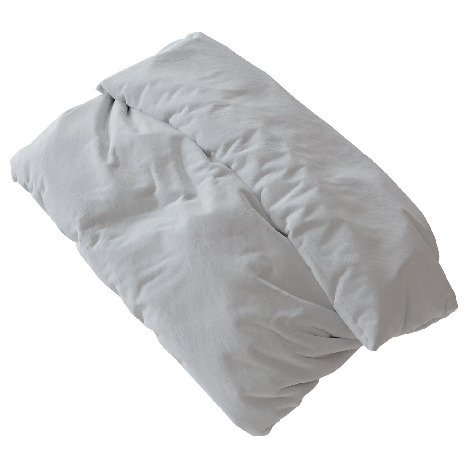 Blanket set duvet cover 3D model_1