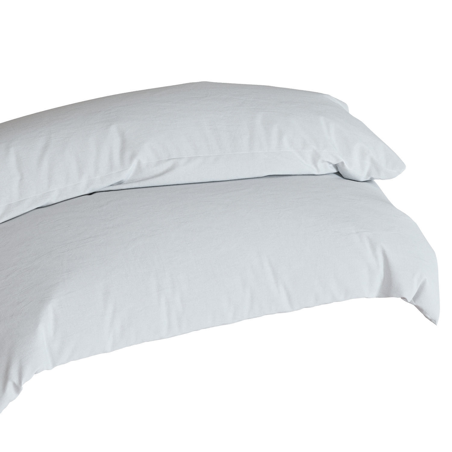 Blanket set duvet cover 3D model_5