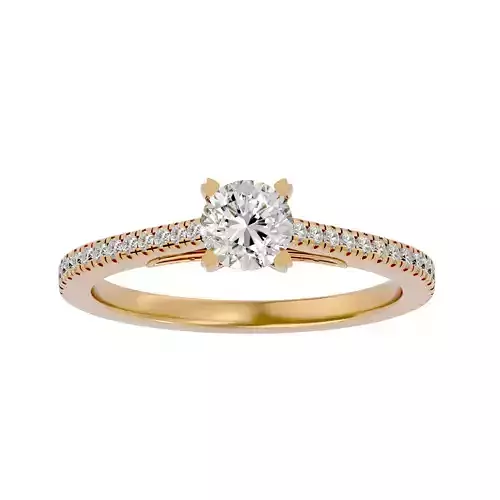 Solitaire ring model