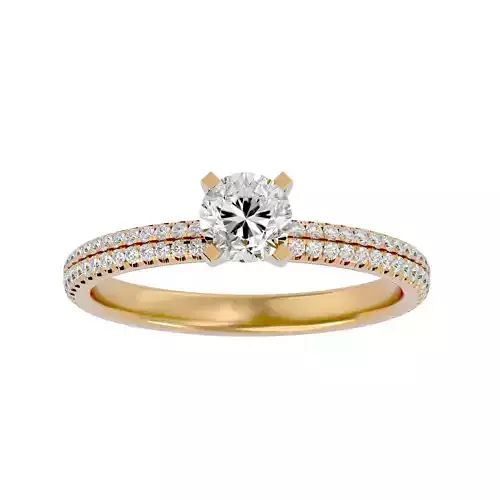 Solitaire ring model