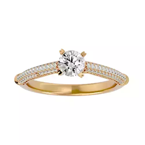 Solitaire ring model