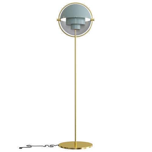 Multi Lite Floor Lamp 3D model