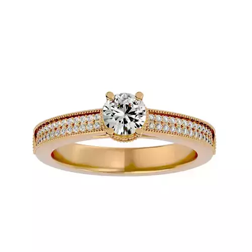 Solitaire ring model