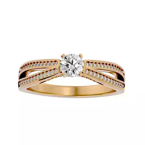 Solitaire ring model