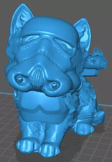 Stormtrooper Kitty 3D print model