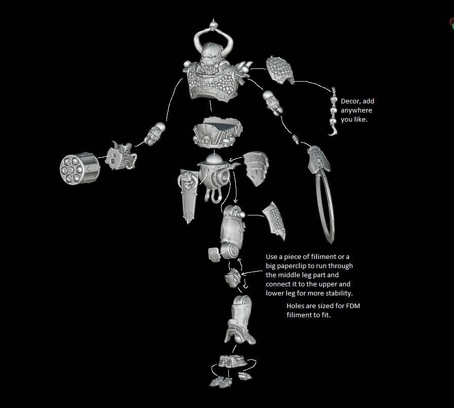 Savage Automaton 3D print model_6