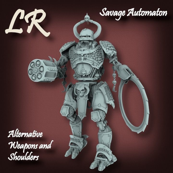 Savage Automaton 3D print model_1