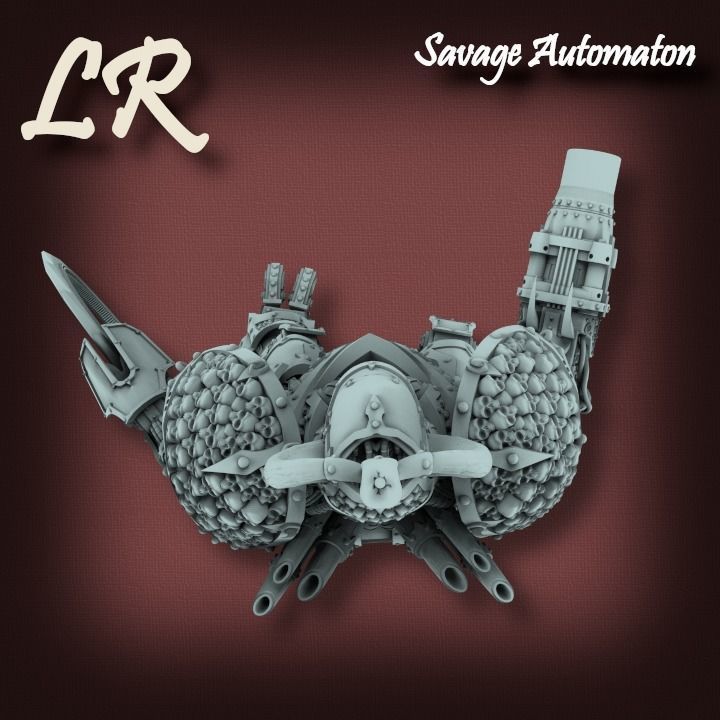 Savage Automaton 3D print model_4