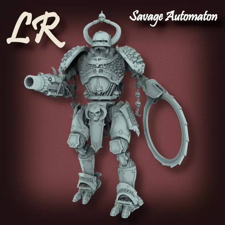 Savage Automaton 3D print model_0