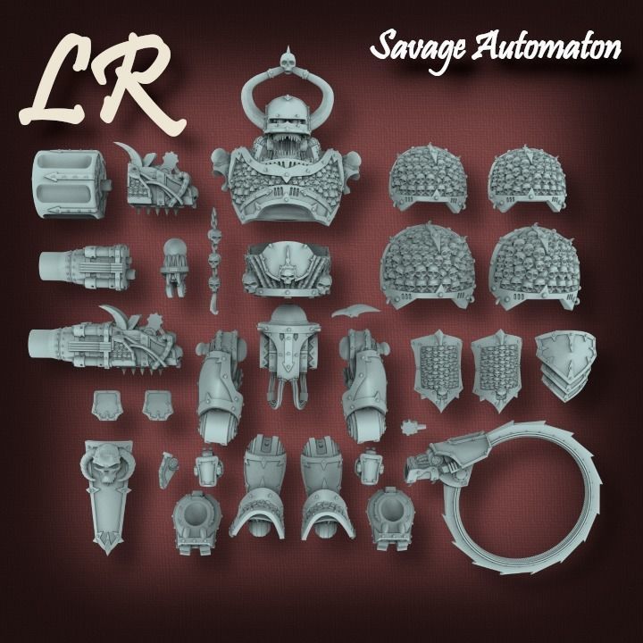 Savage Automaton 3D print model_2