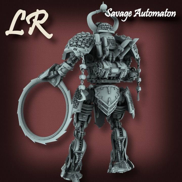 Savage Automaton 3D print model_5