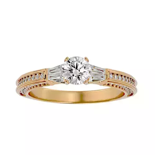 Solitaire ring model