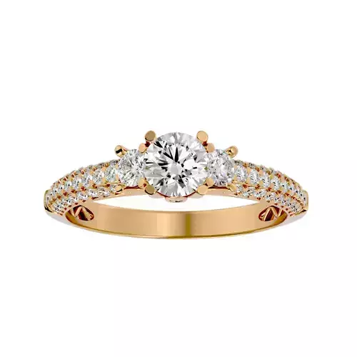 Solitaire ring model