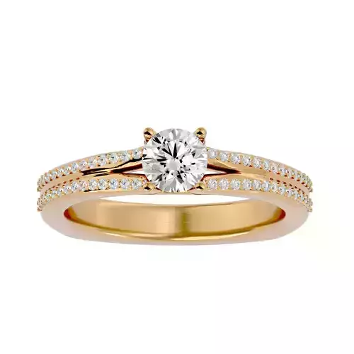 Solitaire ring model