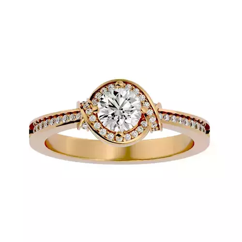 Solitaire ring model
