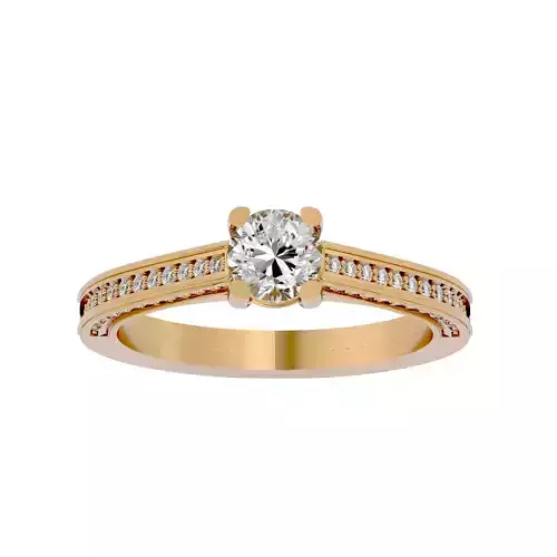 Solitaire ring model