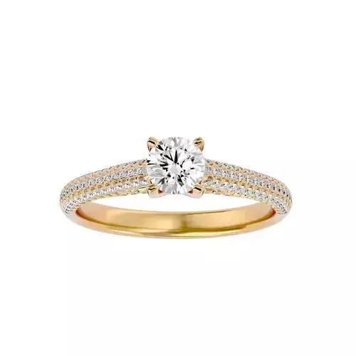 Solitaire ring model