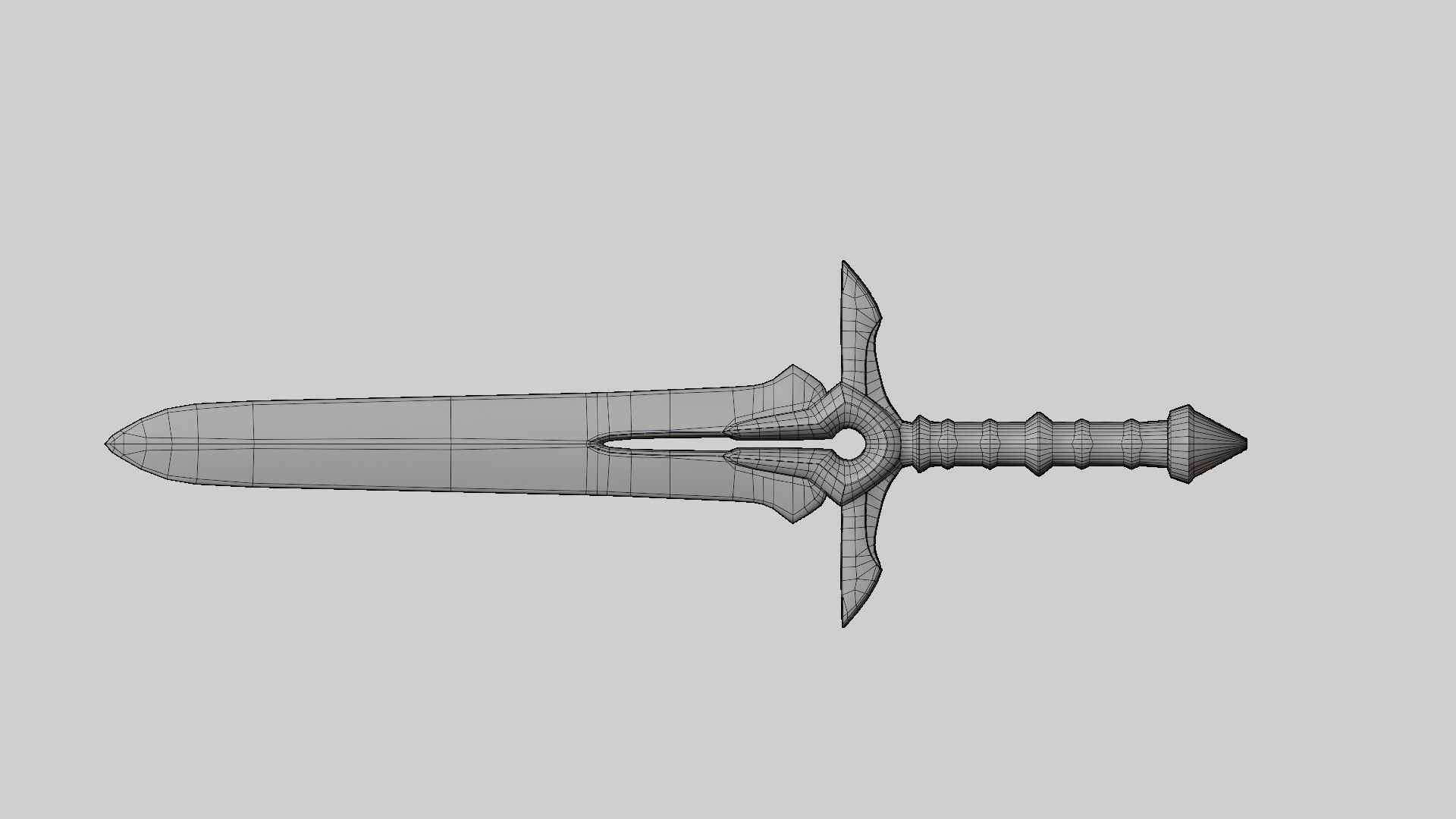 Sword PBR Low-poly game-ready Low-poly 3D model Low-poly 3D model_6