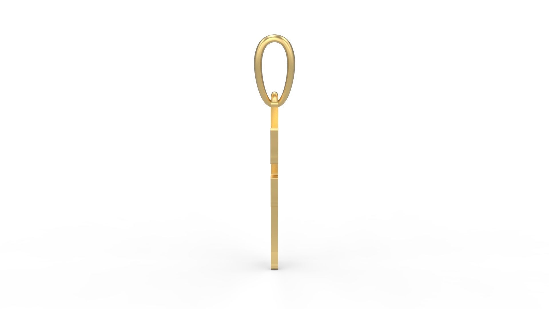 Initial Letters Pendant Spooky Hill F 3D print model_2