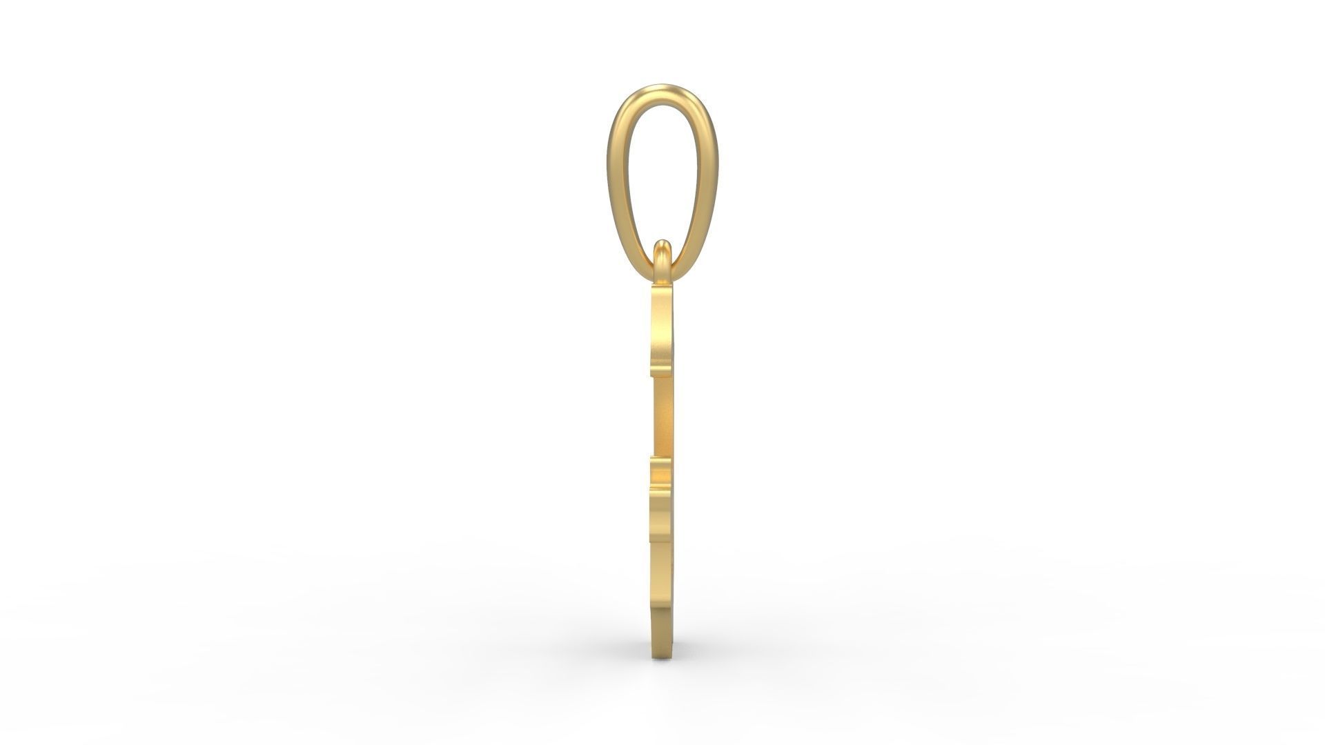  Initial Letters Pendant Spooky Hill G 3D print model_2