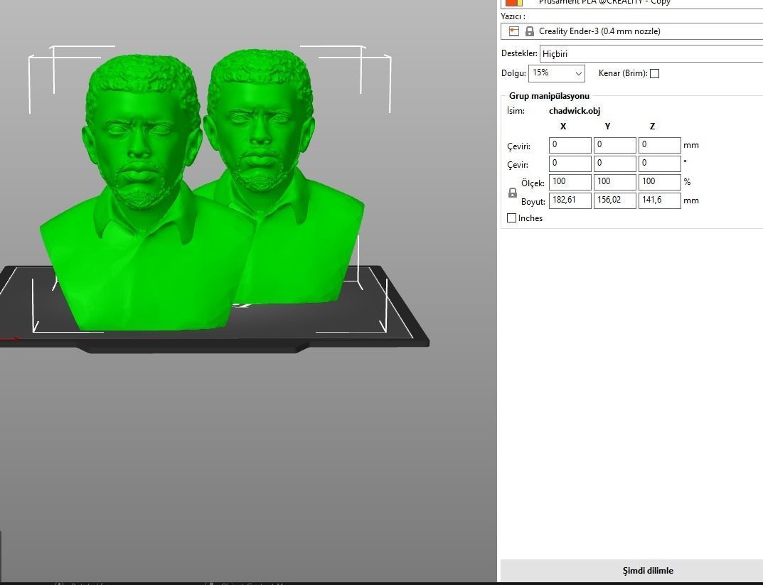 Chadwick Boseman 3D print model_12