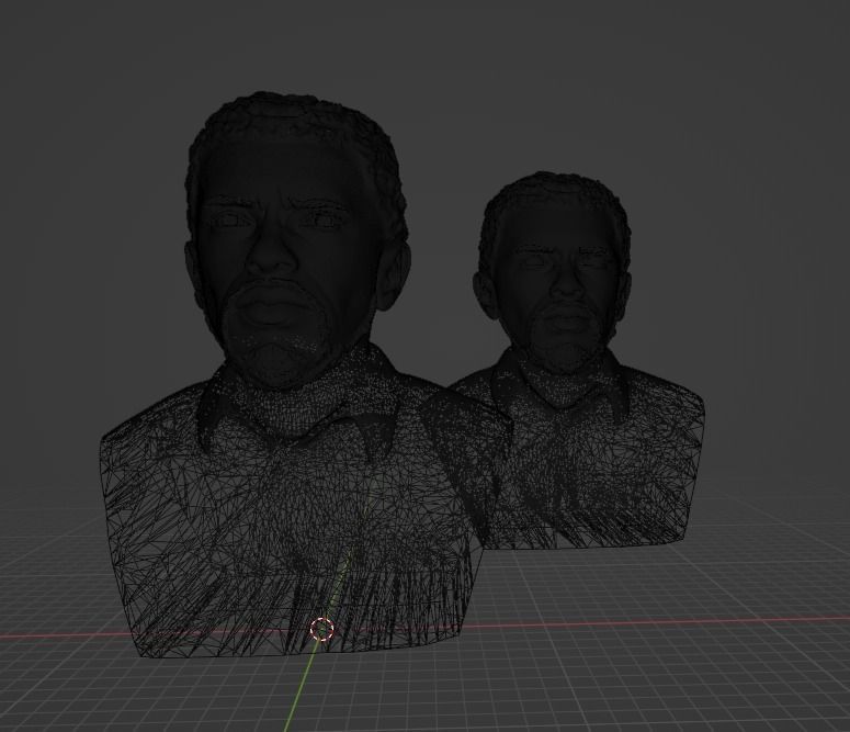 Chadwick Boseman 3D print model_20