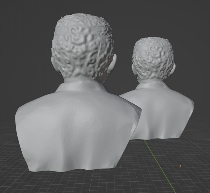 Chadwick Boseman 3D print model_2