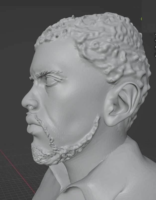 Chadwick Boseman 3D print model_22