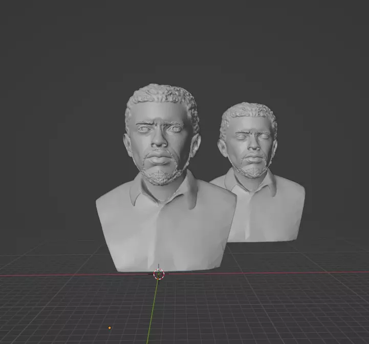 Chadwick Boseman 3D print model_0
