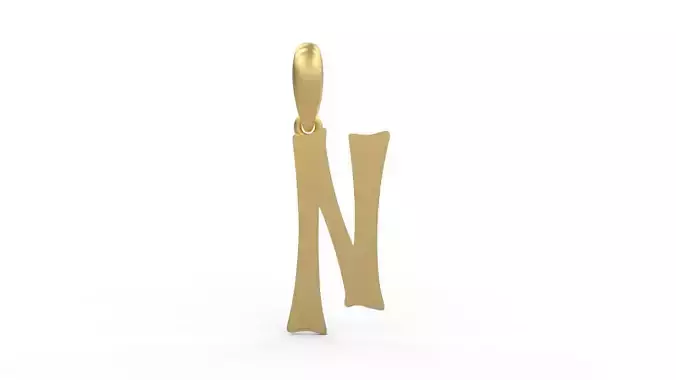 Initial Letters Pendant Spooky Hill N