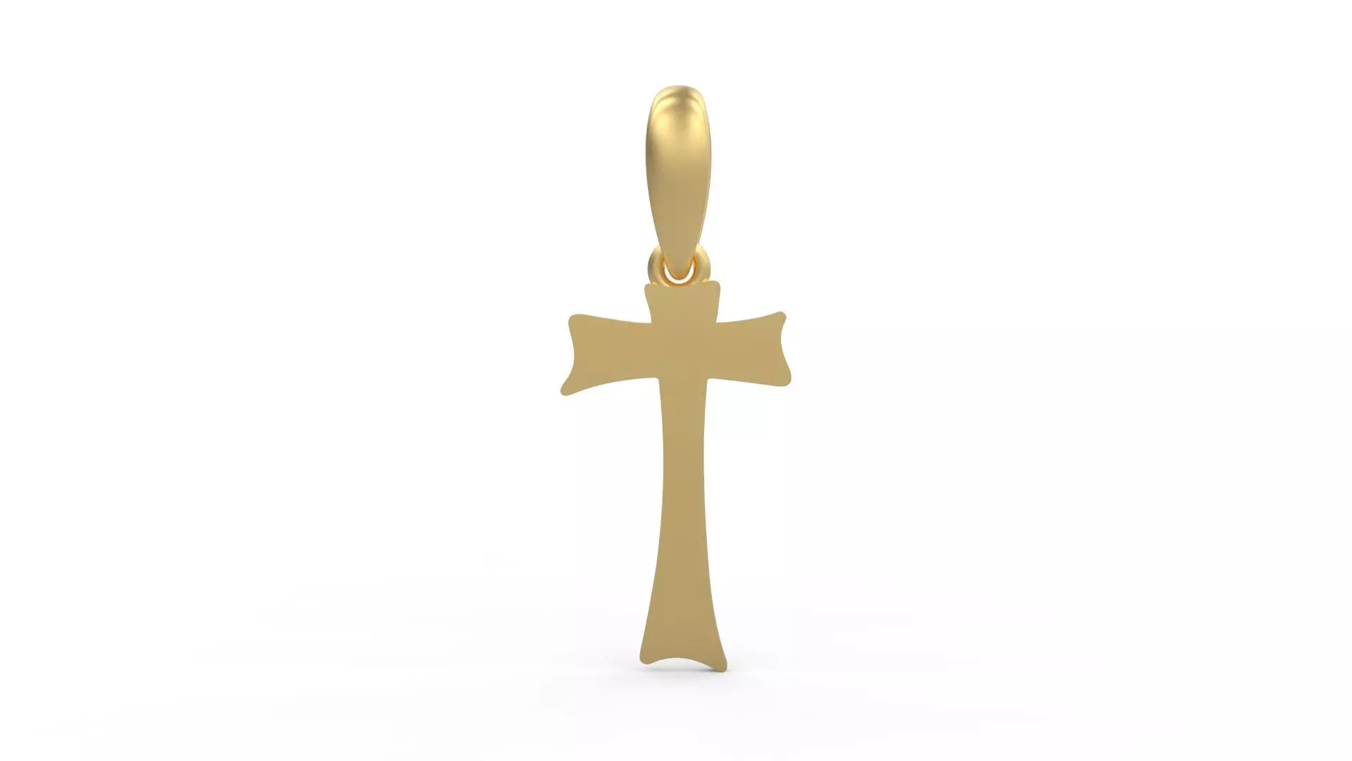 Initial Letters Pendant Spooky Hill T 3D print model_0