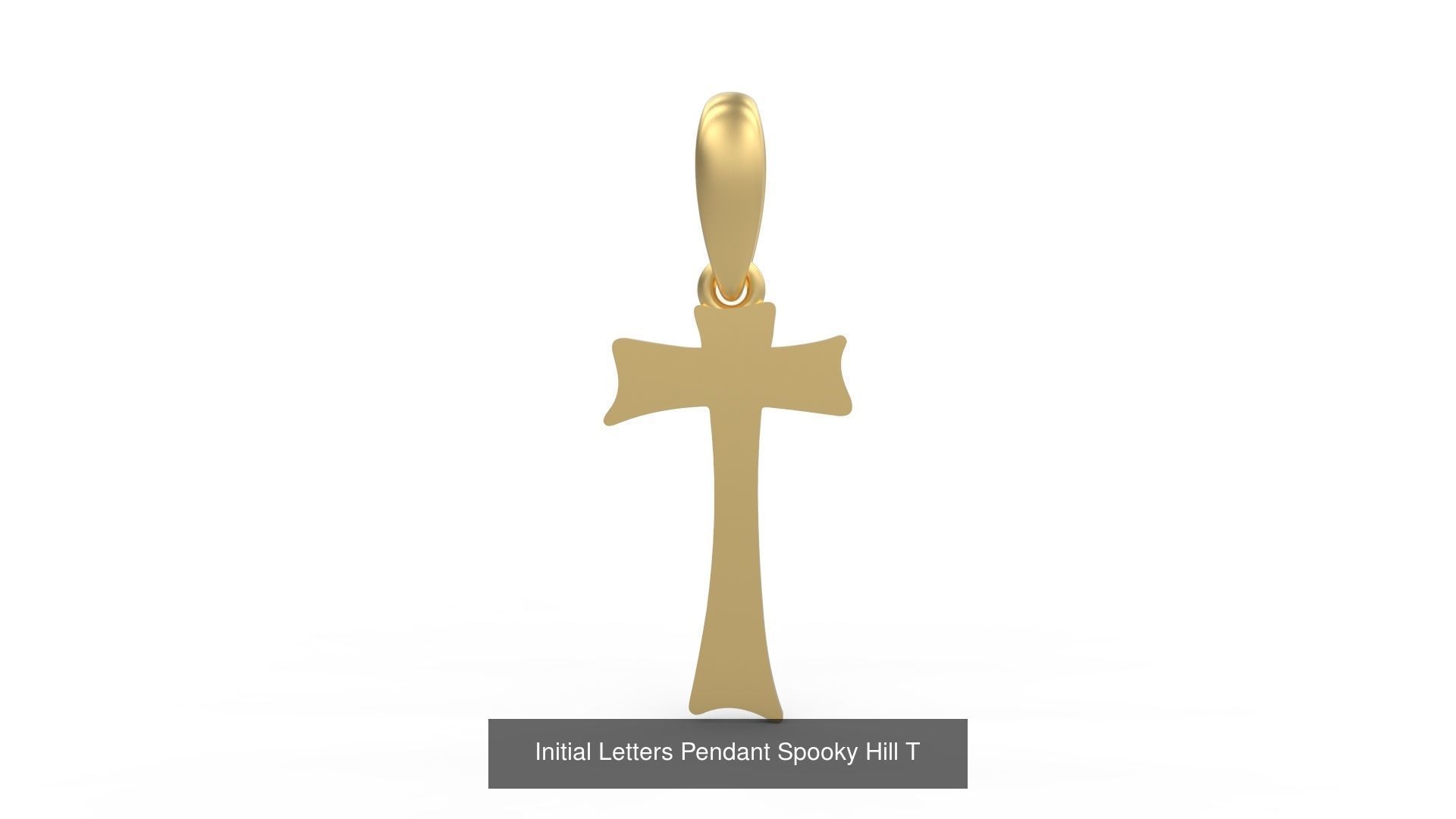 Initial Letters Pendant Alphabets Spooky Hill 3D Model Collection_22