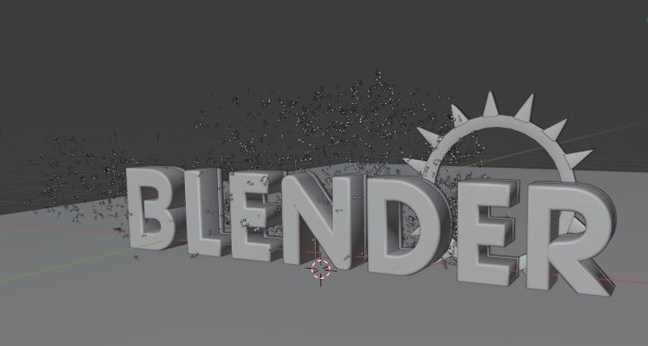 intro text animation Free low-poly 3D model_4