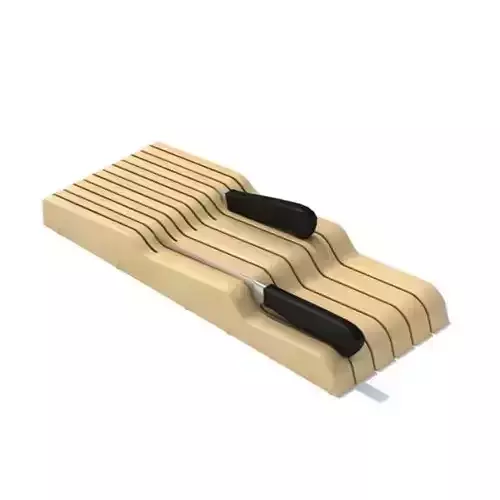 Wooden Knife Holder