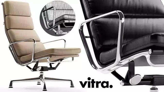 Vitra Soft Pad Chair