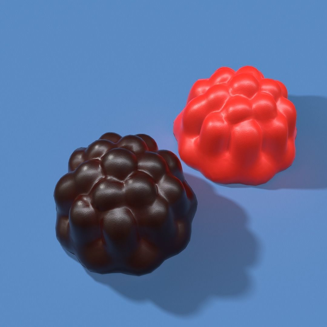   Gummy Candy Pbr 3D model_3