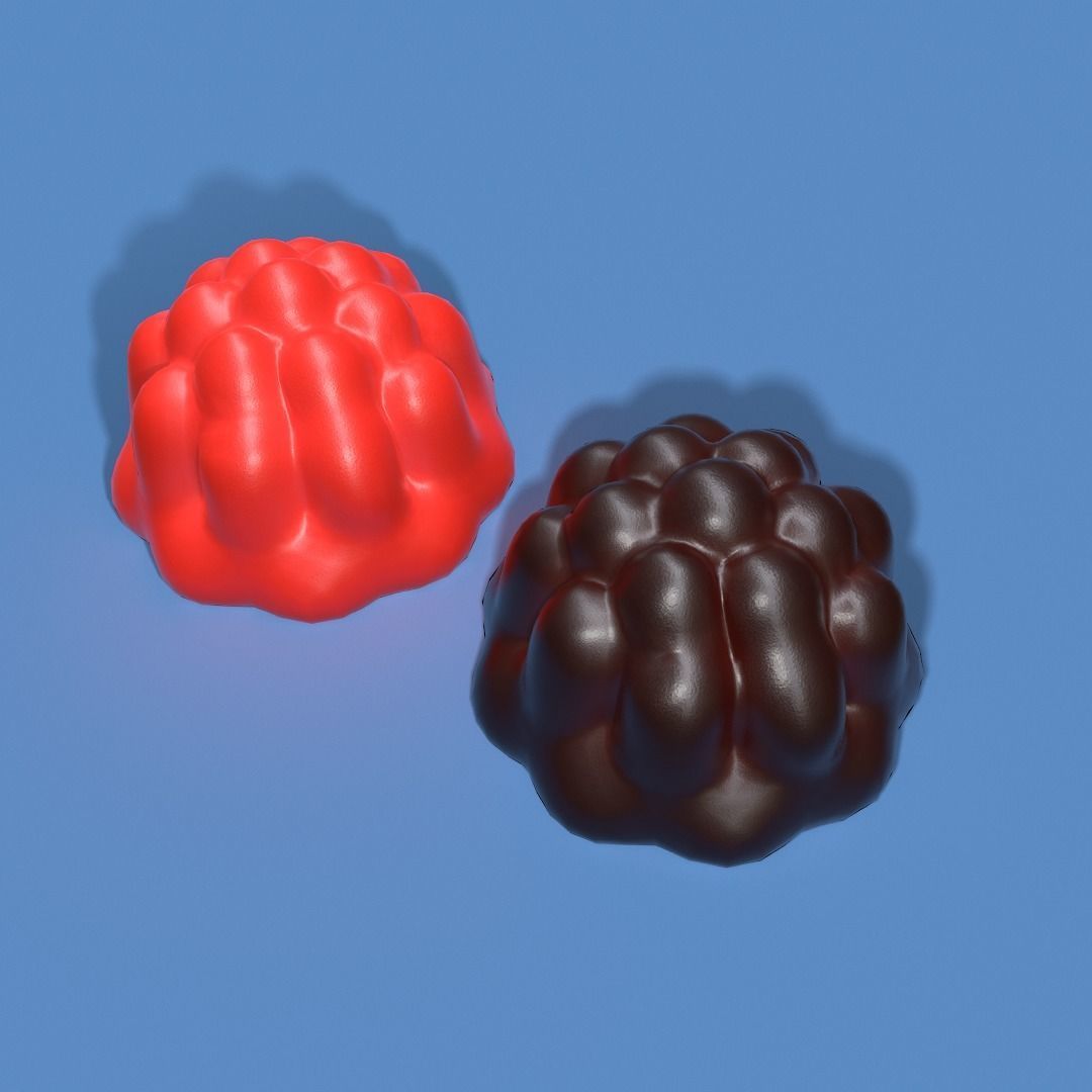   Gummy Candy Pbr 3D model_1