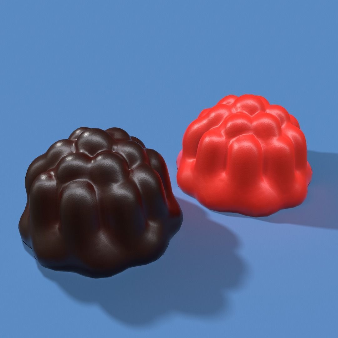   Gummy Candy Pbr 3D model_4