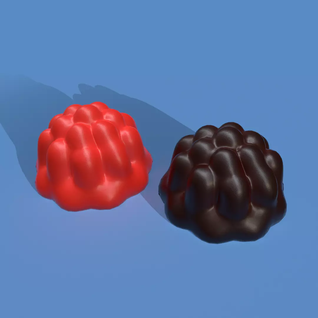   Gummy Candy Pbr 3D model_0