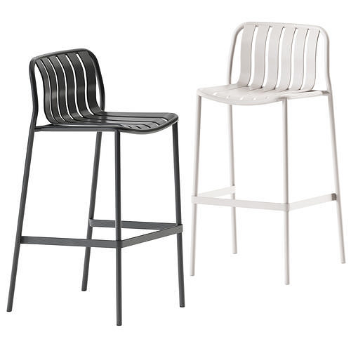 Trocadero Bar Stool by Talenti 3D model