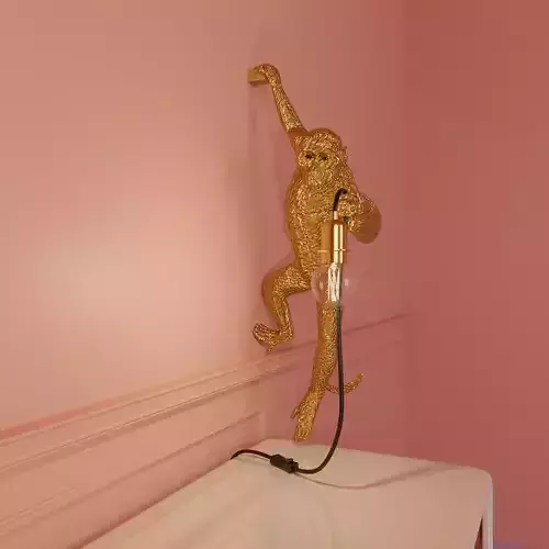 Monkey lamp
