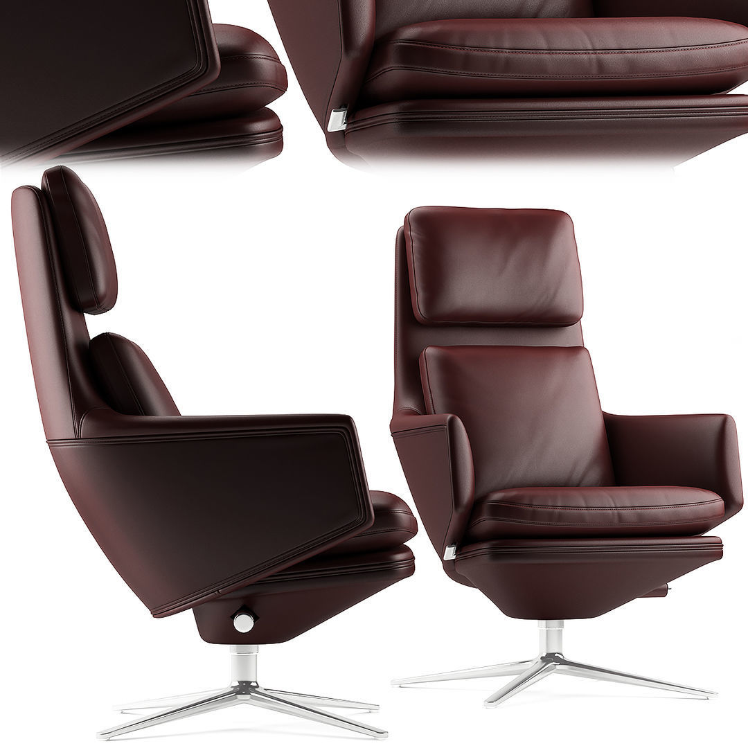 Vitra Grand Relax 3D model_2