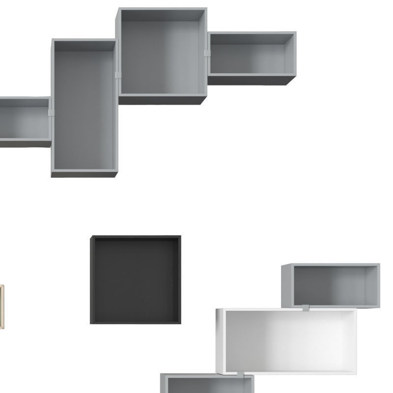 Mini Stacked Storage System 3D model_2