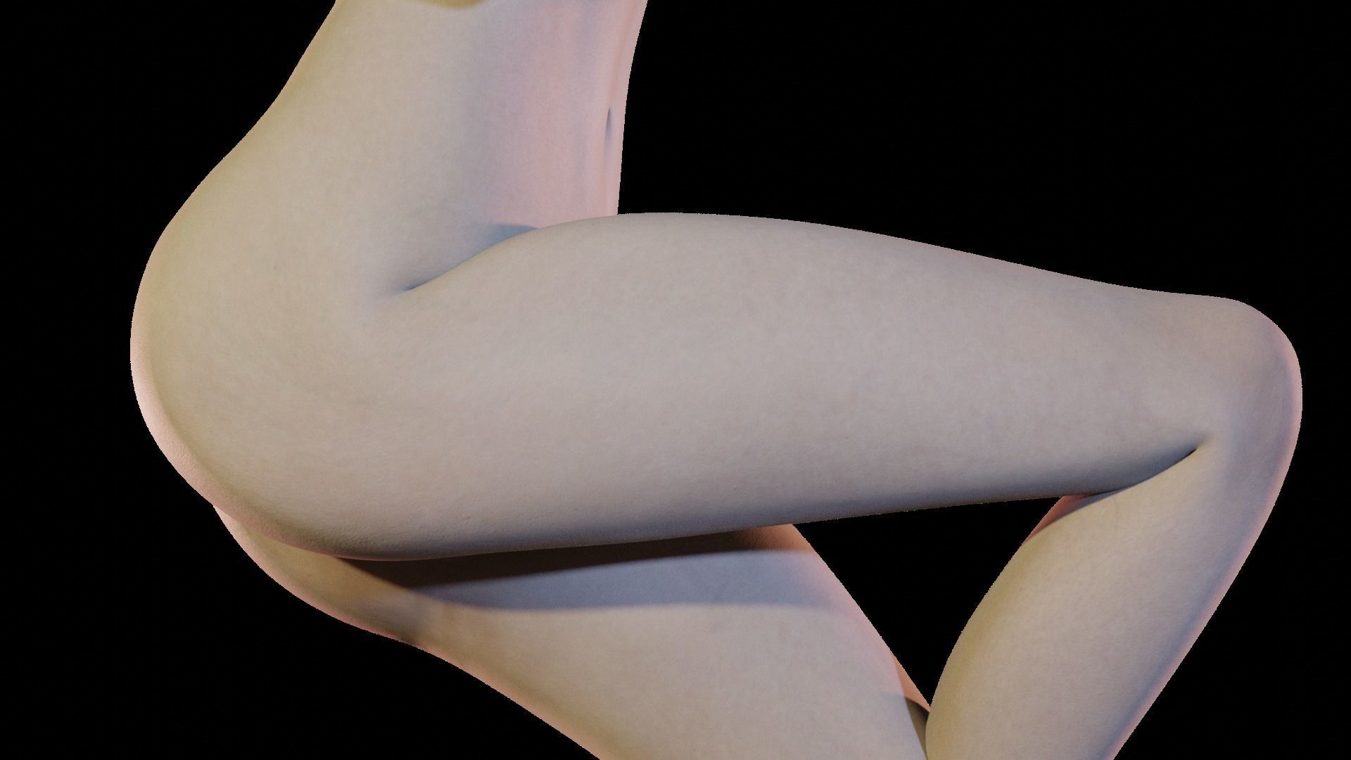 Teen Girl 3D model_59